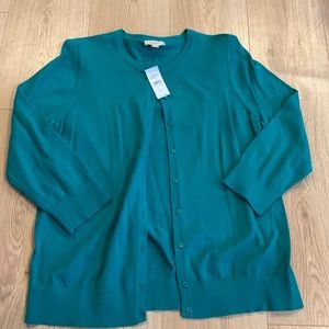 NWT Loft Button Down Sweater